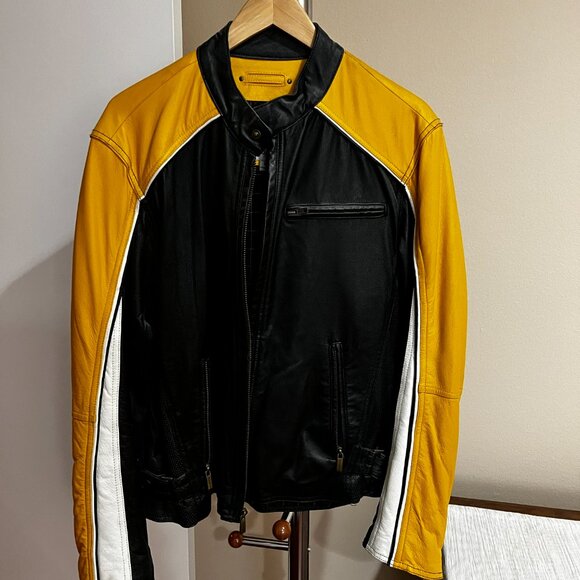 Mens Jacket Wilsons Leather M Julian Motorcycle Jacket Wilson